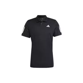 Adidas Club Performance Быстросохнущая теннисная рубашка-поло Мужские топы Черные IS2294 M