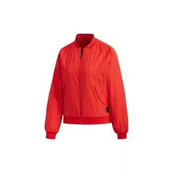 Adidas CNY Тканая куртка с подкладкой из шерпы Женская верхняя одежда Красный FU6236 L