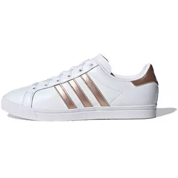Adidas Coast Star White Copper Metallic Женские кроссовки Cloud-White Core-Black EE6201