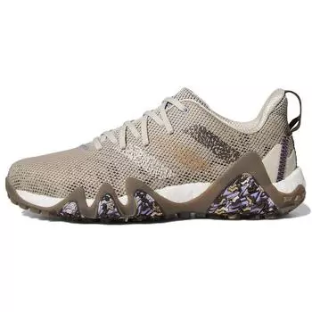 Adidas CodeChaos 22 прочные дышащие низкие кроссовки для гольфа мужские светло-коричневые GX4118 42