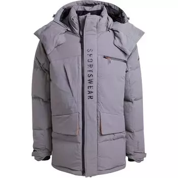 Adidas Cold.Rdy Mid Down Parka ветрозащитная теплая водостойкая длинная пуховая куртка мужская верхняя одежда серая JM4615 L