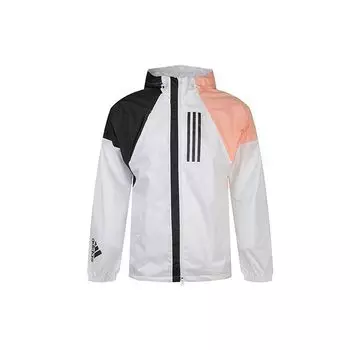 Adidas Color Block Training Спортивная куртка Мужская Верхняя одежда Белый EK4626 XL