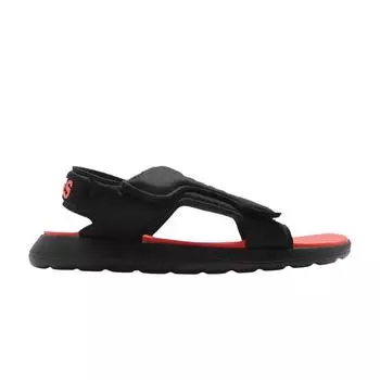 Adidas Comfort Sandal J Black Solar Red Детские кроссовки Core-Black Cloud-White EG2232