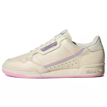 adidas Continental 80 Ecru Tint Pink Женские кроссовки Tan True-Pink Periwinkle G27726