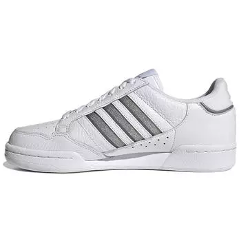 adidas Continental 80 Stripes White Silver Metallic Женские кроссовки Cloud-White Grey-Three S42626 39