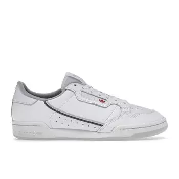 Adidas Continental 80 White Grey Мужские кроссовки Cloud-White EE5342