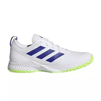 Adidas Court Control White Signal Green Мужские кроссовки Cloud-White Core-Black H00941 44