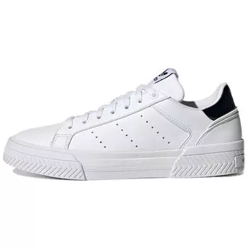 Adidas Court Tourino White Black Женские кроссовки Cloud-White Core-Black H05279 42