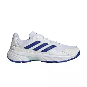 Adidas CourtJam Control 3 White Lucid Blue Мужские кроссовки Cloud-White Semi-Flash-Aqua IF9136 42
