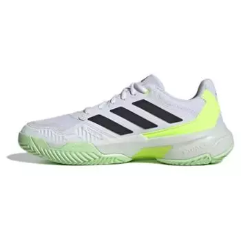 Adidas CourtJam Control 3 White Lucid Lemon Мужские кроссовки Cloud-White Core-Black IF0459 44