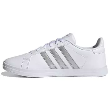 Adidas Courtpoint White Silver Metallic Женские кроссовки Cloud-White Dove-Grey FY8407