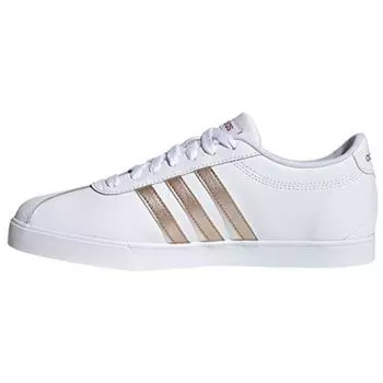 adidas Courtset White Copper Metallic Женские кроссовки Core-Black FW4168
