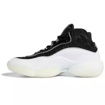 Adidas Crazy BYW Icon 98 Black White Мужские кроссовки Core-Black Cloud-White Maroon EE6876