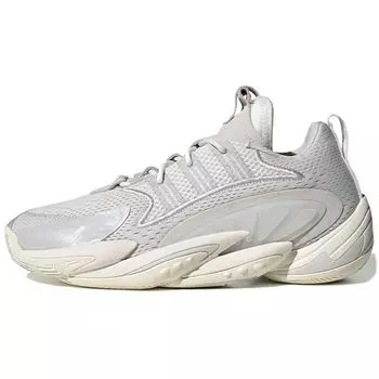 Adidas Crazy BYW X 2.0 Grey Silver Metallic Мужские кроссовки Grey-One Chalk-White EE8327