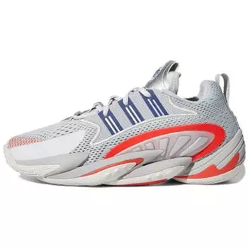 Adidas Crazy BYW X 2.0 Silver Metallic Мужские кроссовки Hi-Res-Red EF6946