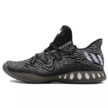 Adidas Crazy Explosive Low PK Черные мужские кроссовки Бело-серый BB8346