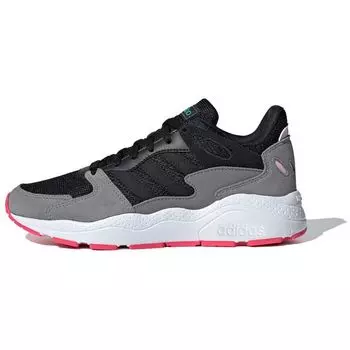 adidas Crazychaos Core Черные женские кроссовки Real-Pink EF1060