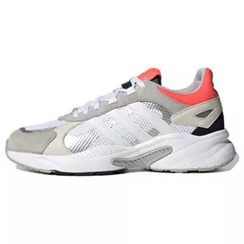 Adidas Crazychaos Shadow Grey Fluo Red Мужские кроссовки белые FY7822