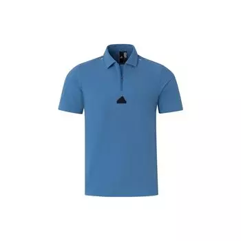 Adidas Ct Polo Ss Повседневная рубашка поло с коротким рукавом Мужские топы Eclipse-Blue IT4343 S