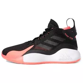 Adidas D Rose 773 2020 Black Signal Pink Мужские кроссовки Core-Black Footwear-White FW8663