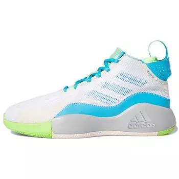 Adidas D Rose 773 White Signal Cyan Мужские кроссовки Cloud-White Pink-Tint FY0885
