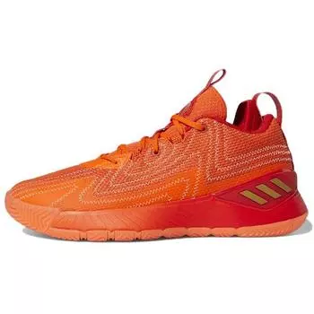 Adidas D Rose Son of Chi 2 Impact Orange Мужские кроссовки золотисто-металлический ярко-красный GY6495 40