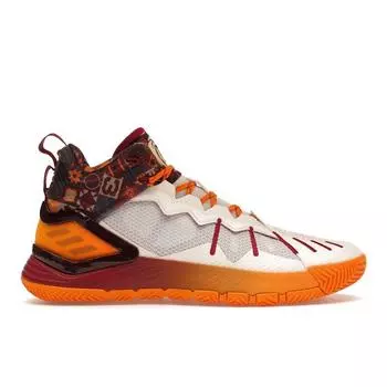 Adidas D Rose Son of Chi White Bold Orange Мужские кроссовки Legacy-Burgundy Cloud-White GV8717 40