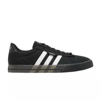 Adidas Daily 3.0 Translucent Outsole — Мужские кроссовки Black White Core-Black Cloud-White FW7050