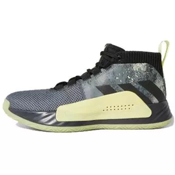 Adidas Dame 5 GCA Grey Yellow Мужские кроссовки Grey-Six Grey-Four Core-Black EF8664