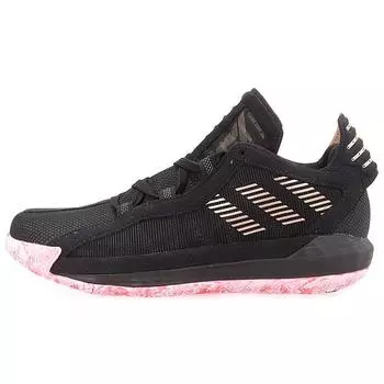 Adidas Dame 6 GCA Signal Pink Мужские кроссовки Black Core-Black None FW9024