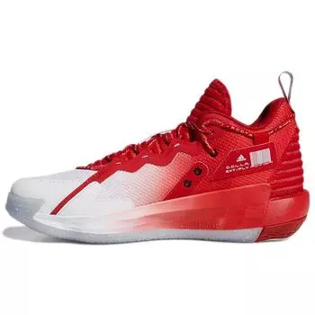 Adidas Dame 7 EXTPLY GCA RCOTA. Мужские кроссовки Red Cloud-White Scarlet GV9869 40