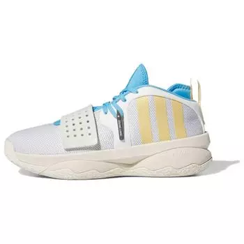 adidas Dame 8 EXTPLY White Oat Cream Унисекс Кроссовки Cloud-White Cream-White IF1514 42