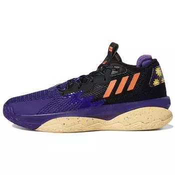 Adidas Dame 8 Honoring Black Excellence Мужские кроссовки Purple Core-Black GZ4626 40