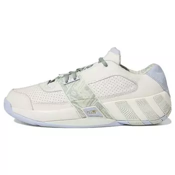 Adidas Damian Lillard x Gil Zero Restomod Zero Dollar Bill Мужские кроссовки White Chalk-White Blue-Dawn FZ6214 43