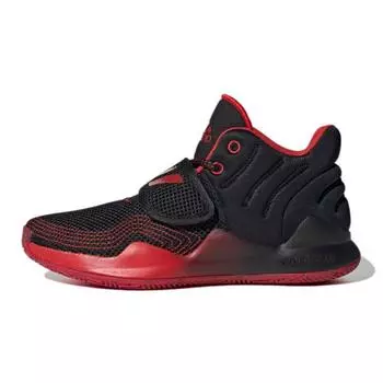Adidas Deep Threat Primeblue J Black Vivid Red Детские кроссовки Core-Black GZ0096 37