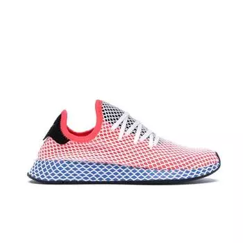 Adidas Deerupt Красные Синие Кроссовки Унисекс CQ2624