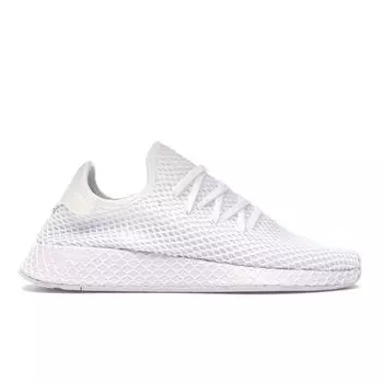 Adidas Deerupt Triple White Мужские кроссовки CQ2625