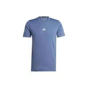 Adidas Разработан для тренировок Hiit Workout Heat Rdy Tee Мужские топы Синий IS3741 S
