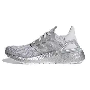 Adidas Детские кроссовки NASA x UltraBoost 20 J Silver Metallic Dash-Grey FZ2925