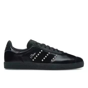 adidas Dime x Gazelle ADV черные серебристые металлические шипы мужские кроссовки Core-Black Carbon IH2946 36
