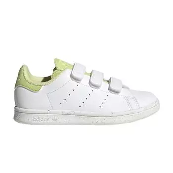 Adidas Disney x Stan Smith Little Kid Принцесса и лягушка - Кроссовки Tiana Kids White Cloud-White Pantone GW4537 35