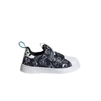 adidas Disney x Superstar 360 I 101 Dalmatians — Детские кроссовки с принтом щенка Black Core-Black Cloud-White ID9711 23