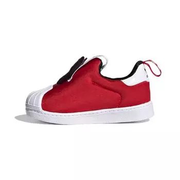 Adidas Disney x Superstar 360 X Infant Minnie Mouse Bow Детские кроссовки Red Cloud-White Scarlet FX4903 21