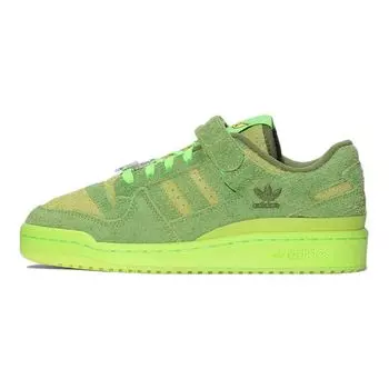 Адидас Доктор. Детские кроссовки Seuss x Forum Low J The Grinch, зеленые, солнечно-зеленый, поставщик, цвет ID4315 40