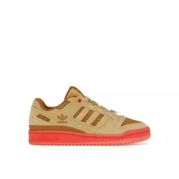 Адидас Доктор. Детские кроссовки Seuss x Forum Low J Max Tan Oat Ярко-красные IG7066 37