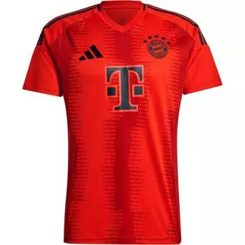 Adidas Домашняя майка Fc Bayern 24/25 с коротким рукавом, мужская футболка красная IT8511 2XL