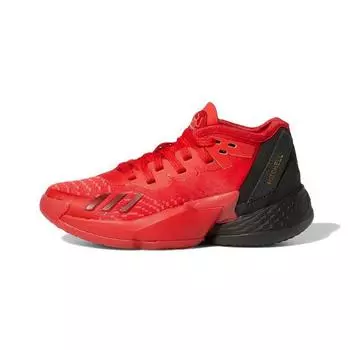 Адидас ДОН. Выпуск №4 Little Kid Future of Fast Kids Кроссовки Red Vivid-Red Core-Black GW9013 28