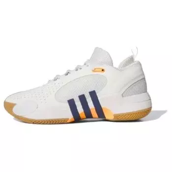 Адидас ДОН. Выпуск №5 Белые мужские кроссовки Victory Blue Orange Core-White Crystal-White IE7799 40