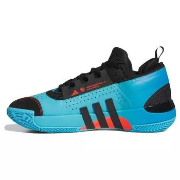 Адидас ДОН. Выпуск №5 Ярко-голубые мужские кроссовки Blue Core-Black Blue-Rush IE8325 40