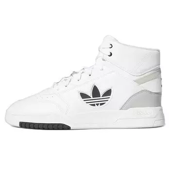 Adidas Drop Step XL White Black Мужские кроссовки Cloud-White Core-Black Grey-Two GZ1579 38
